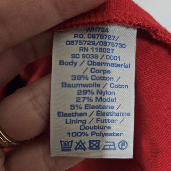 Boden polka-dot velvet like details size 4L - Picture 3 of 10